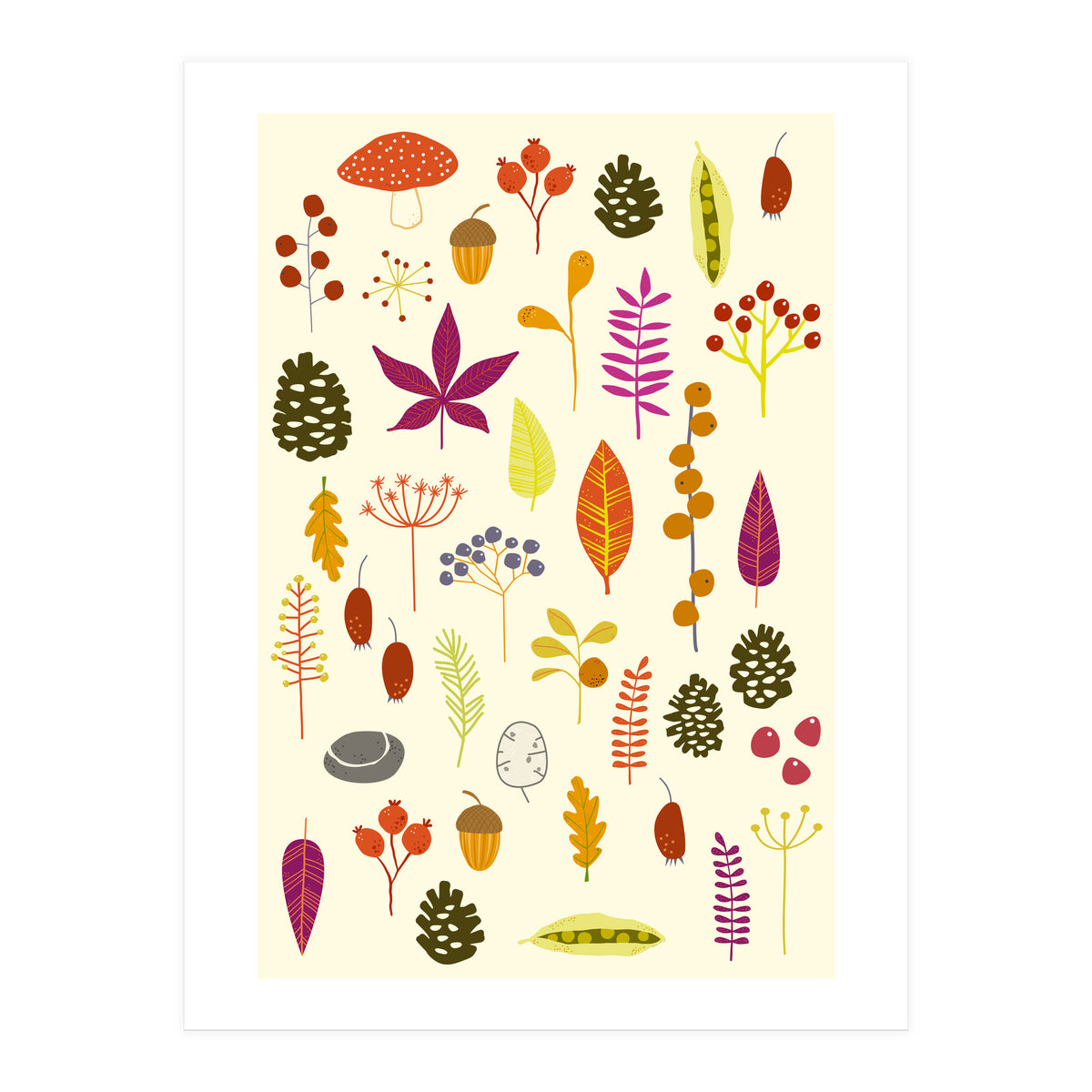 Autumn Nature Bits (Print Only)