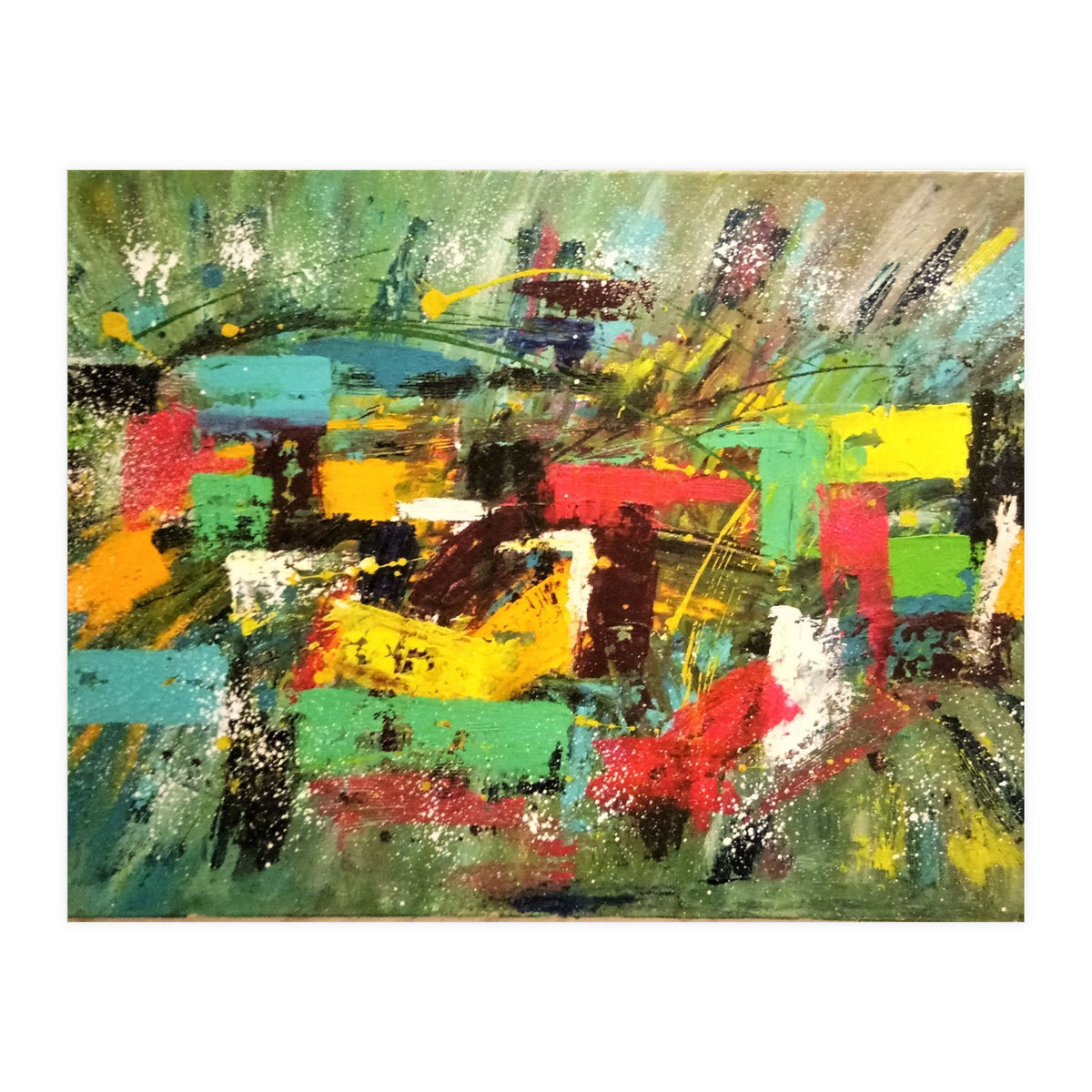 Crowded - Abstract (Print Only)