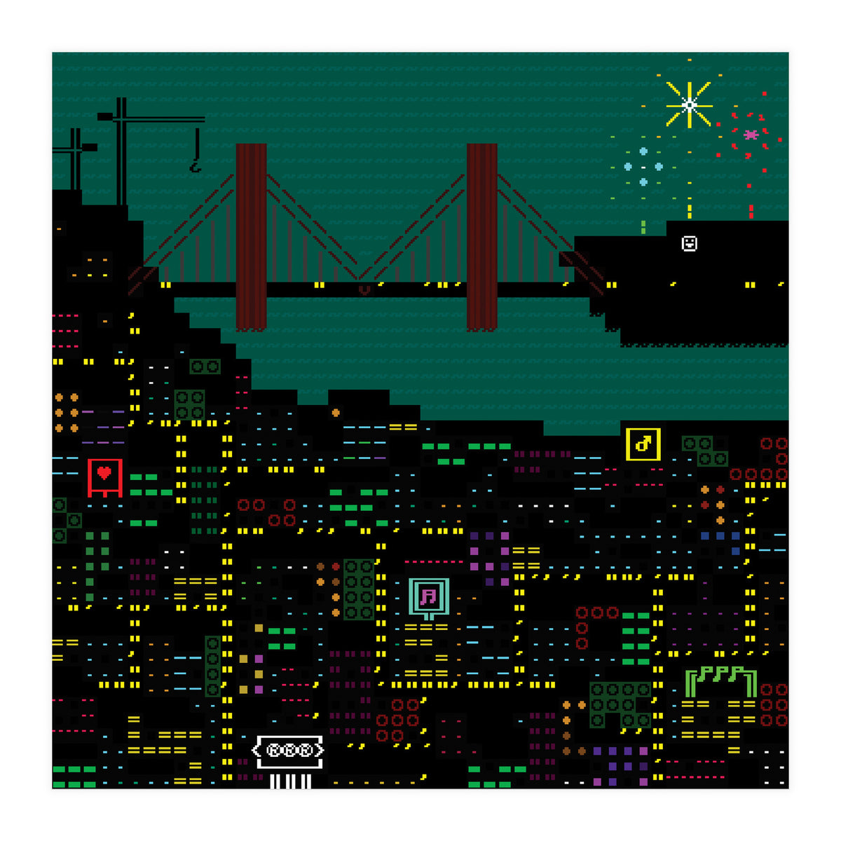 A Coded Message #2 (Print Only)