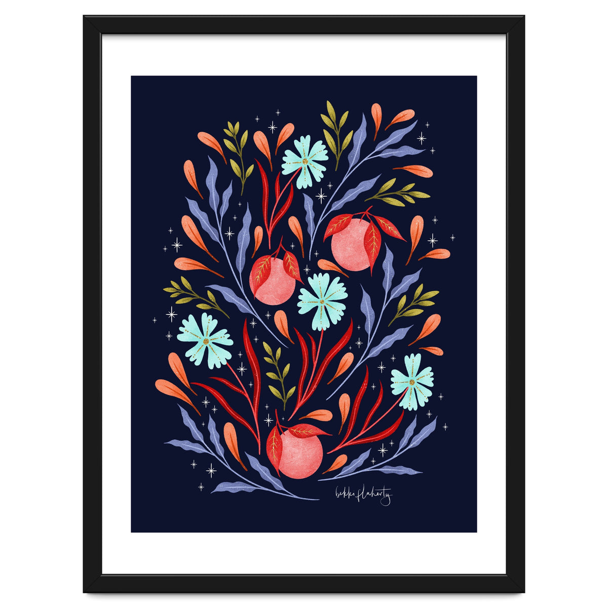 Wild Flowers and Oranges