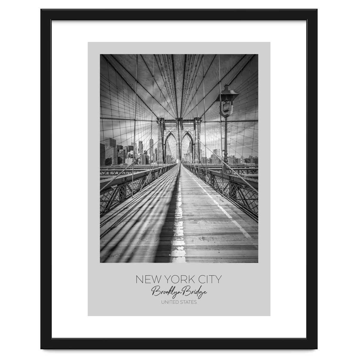 In focus: NEW YORK CITY Brooklyn Bridge