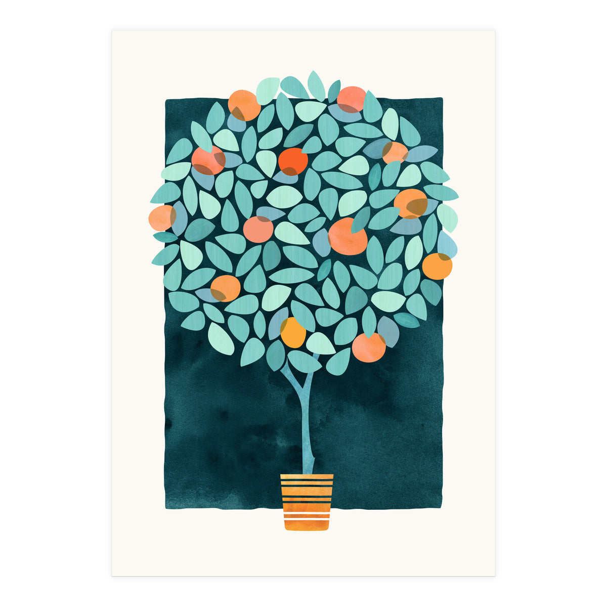 Orange Tree At Midnight (Print Only)