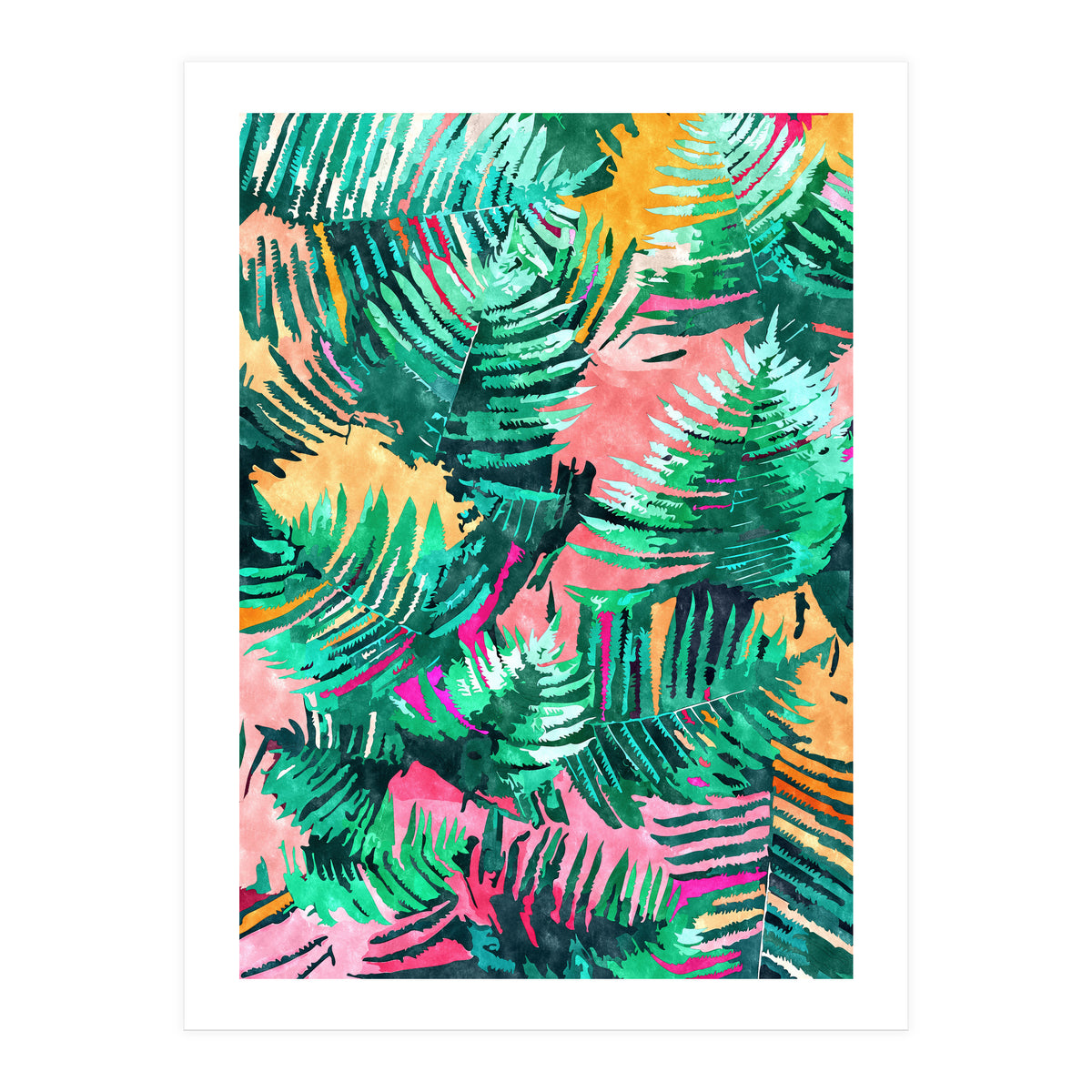 I'm All About Palm Trees & 80 Degrees (Print Only)