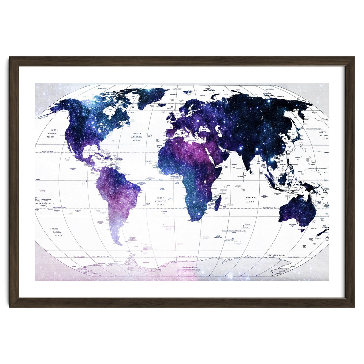 ALLOVER THE WORLD-Galaxy map