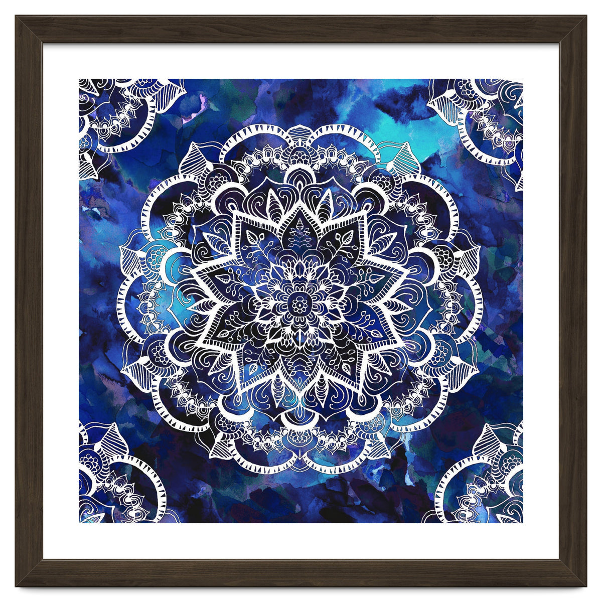 Queen Starring of Mandalas Navy