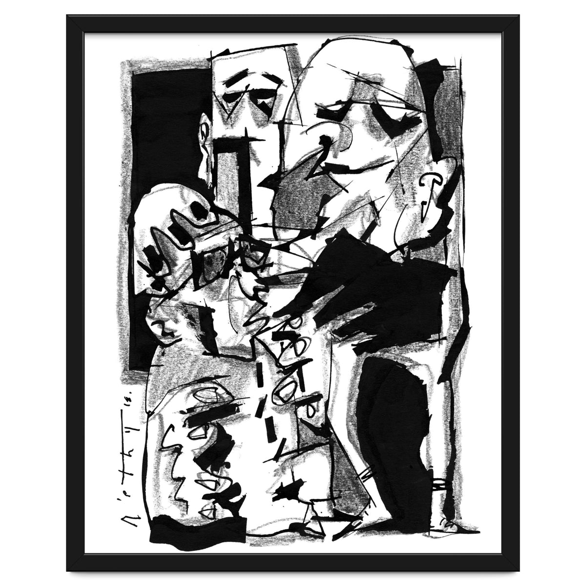 Chapter One: Never Talk With Strangers - b&w