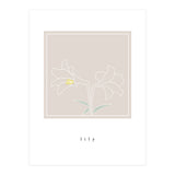 lily flower (Print Only) thumbnail