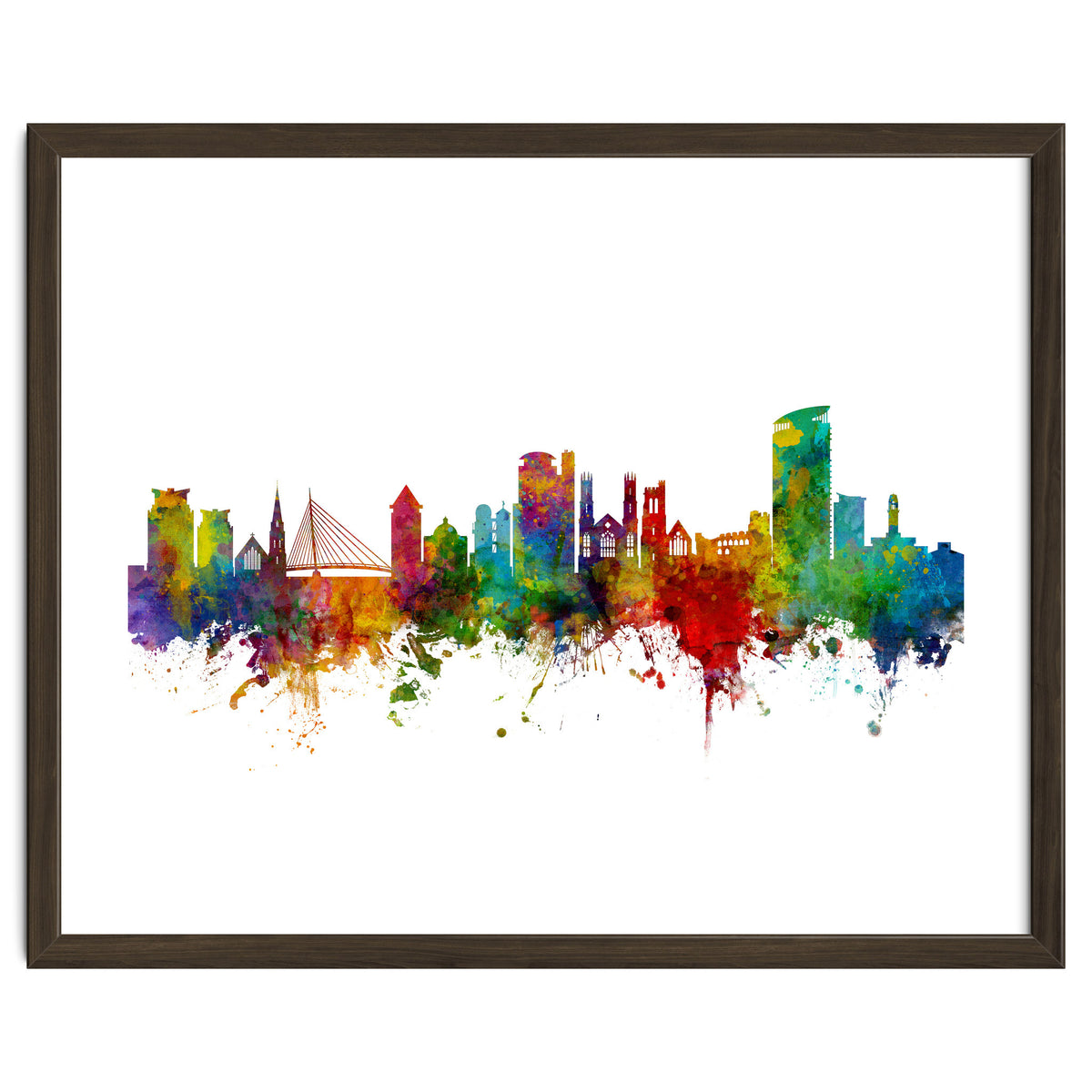 Swansea Wales Skyline