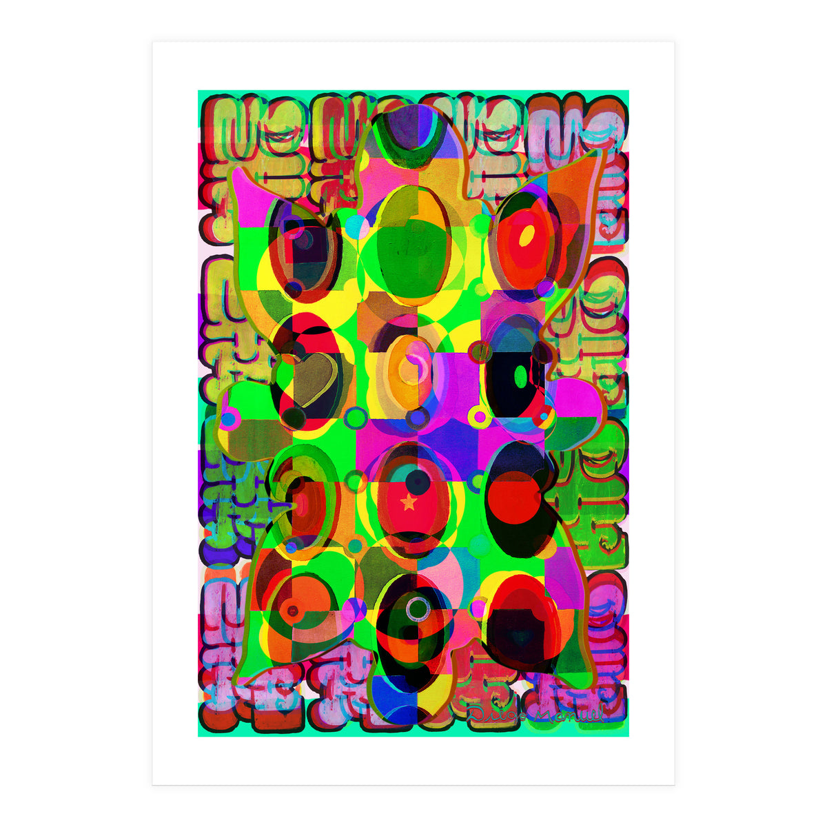 Pop Abstract 2023 Tapiz 102 (Print Only)