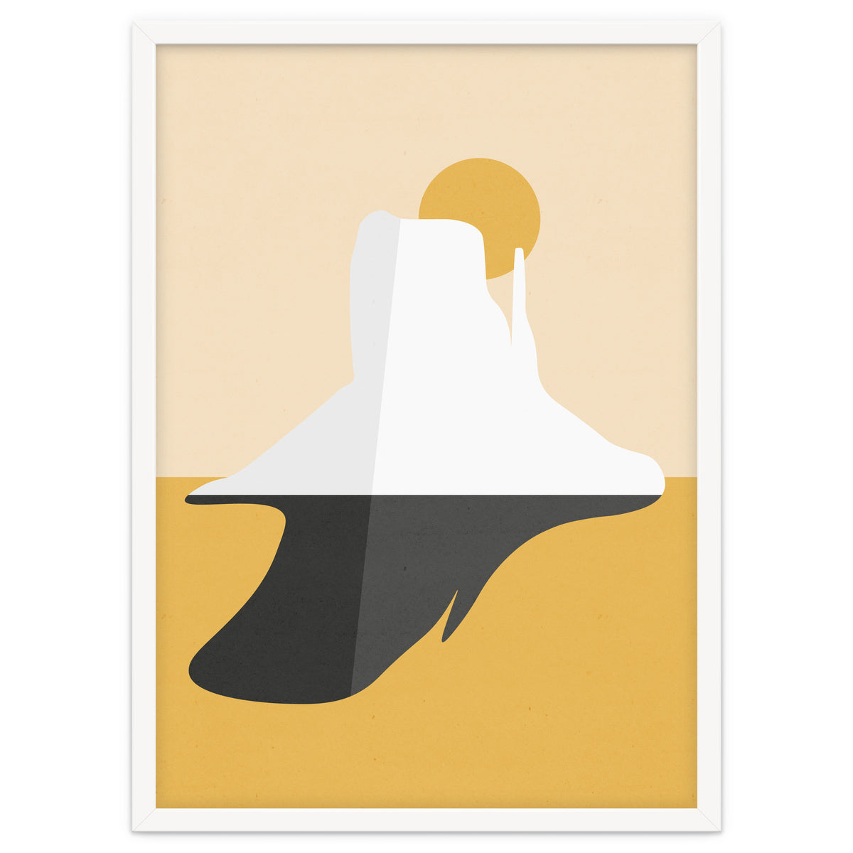 Abstract Mesa - Golden Desert