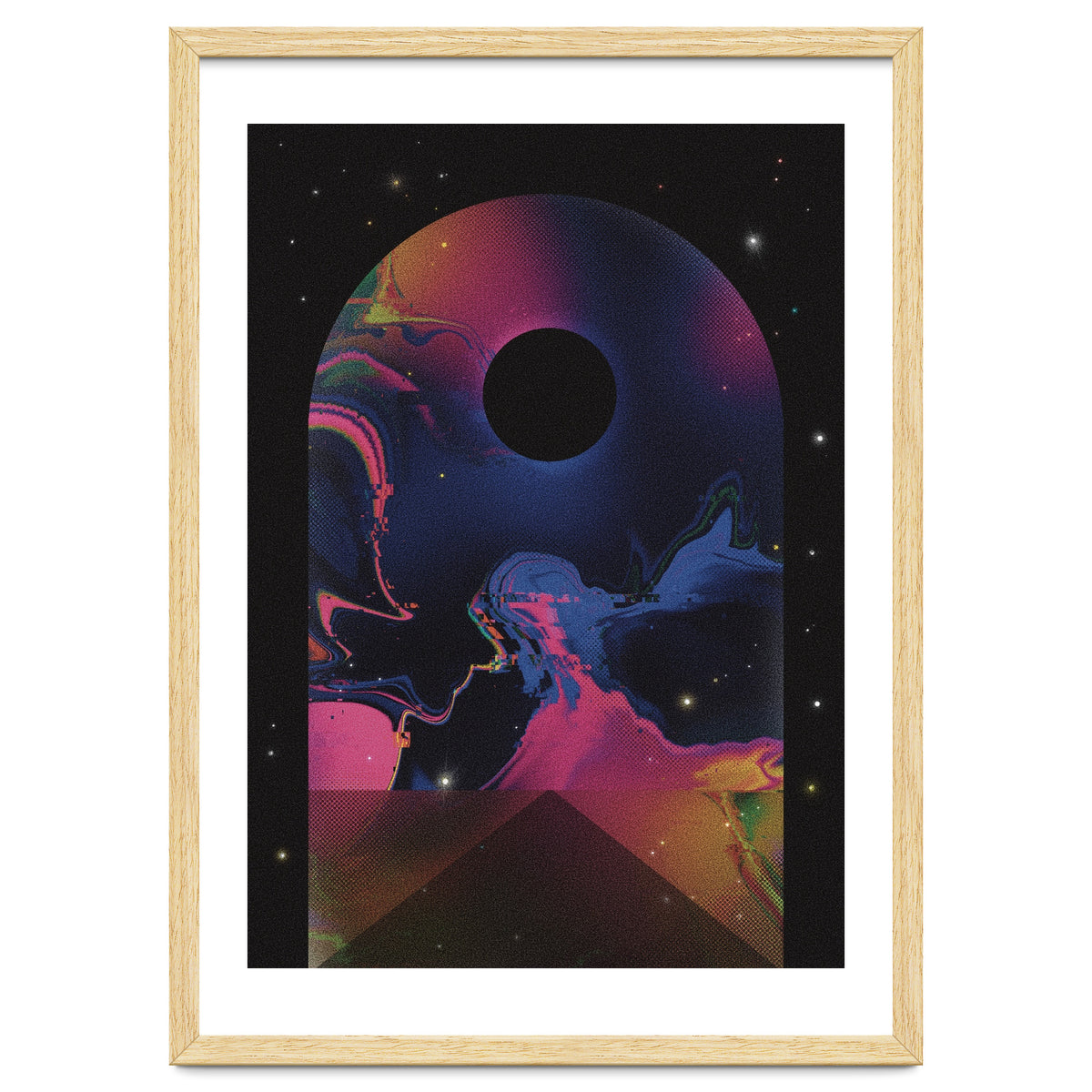 Night Road Landscape