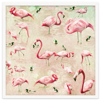 Flamingos Vintage Pink