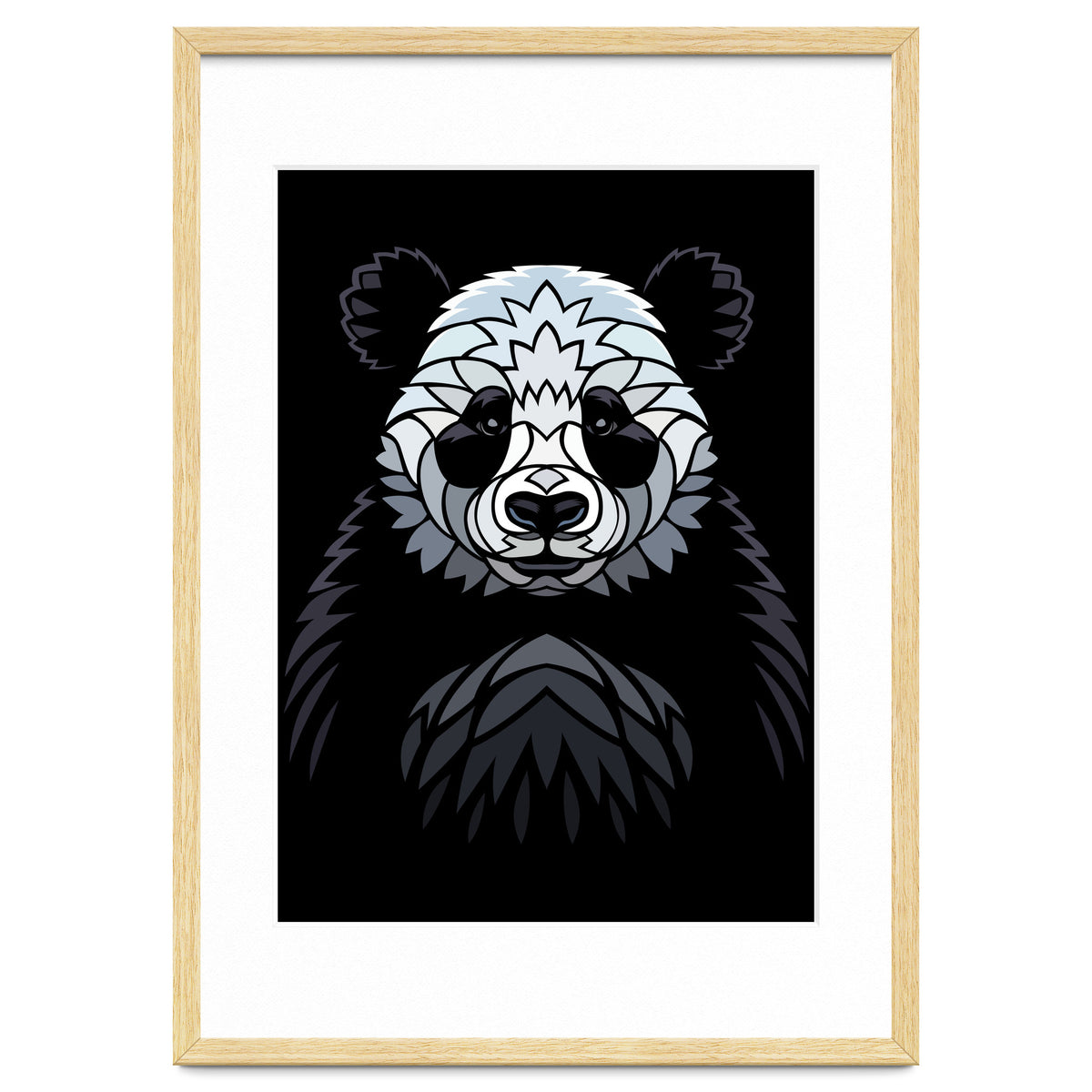 Tribal frontal Panda