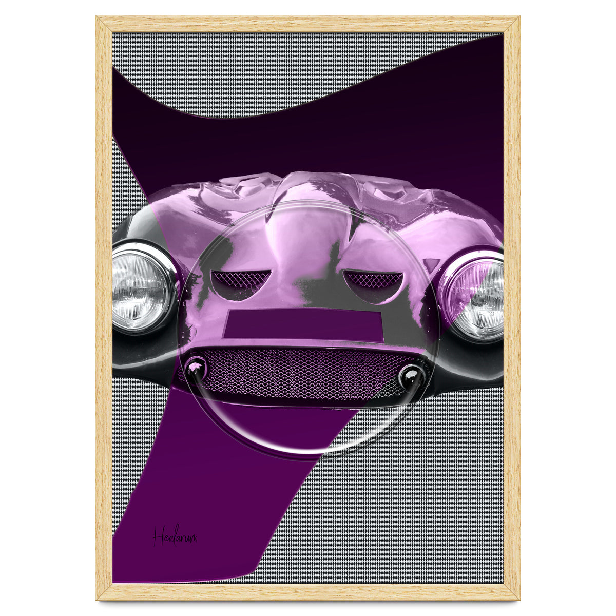 Emoji & Cars purple