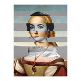Rafael Portrait of Young Woman with Unicorn & Liz Taylor (Print Only) thumbnail