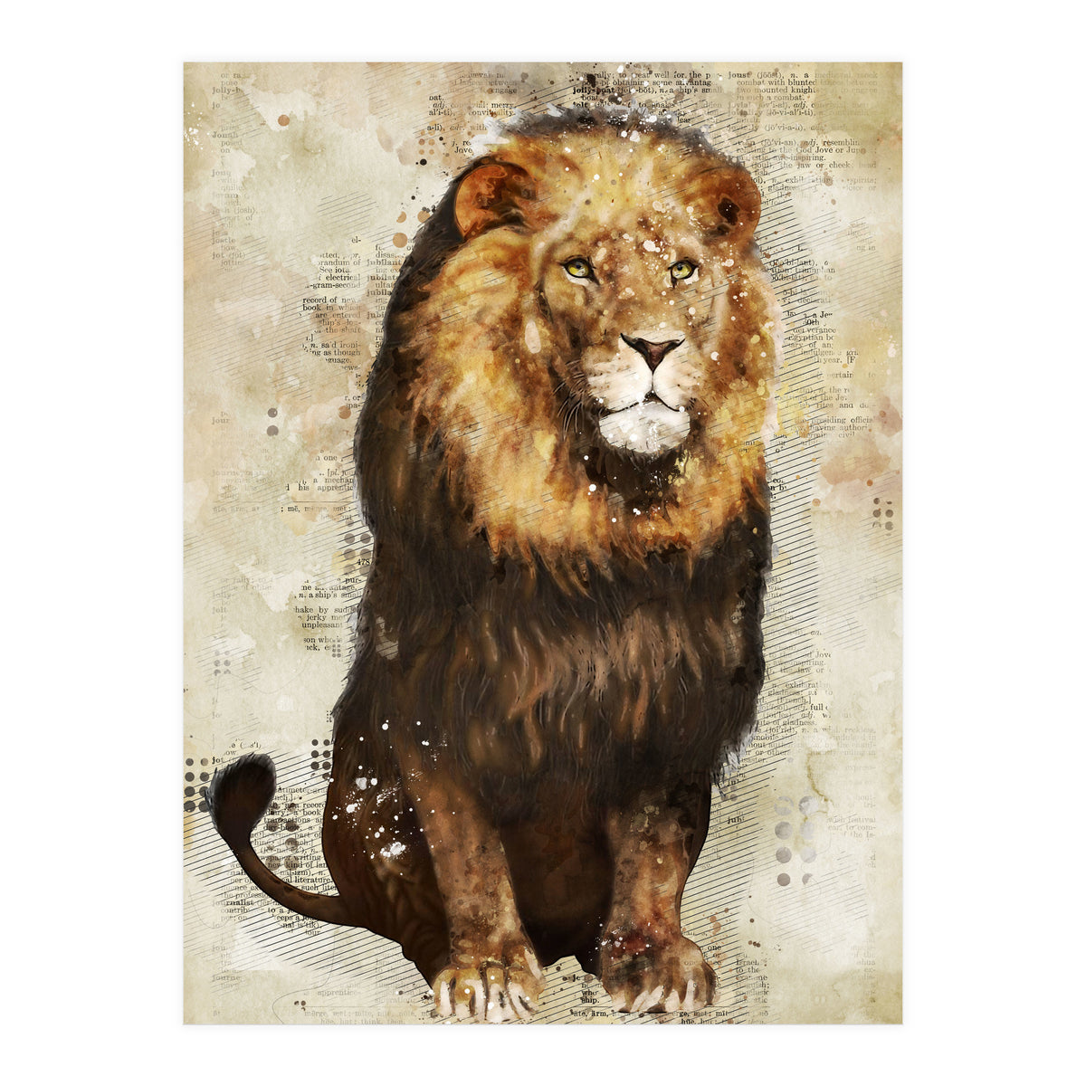 Lion (Print Only)