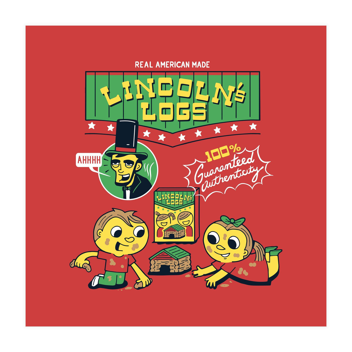 Lincoln Logs (Print Only)