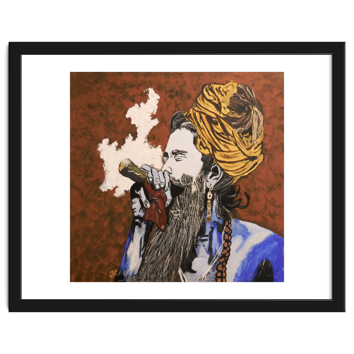 Aghori - Acrylic On Canvas