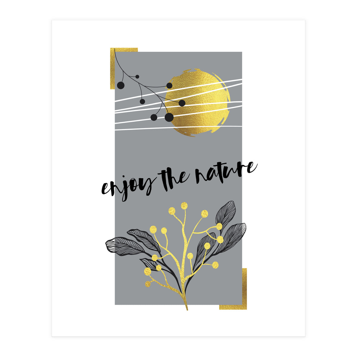 Reflection on the essentials - Enjoy the nature (Print Only)