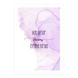 Let your dreams come true | floating colors (Print Only) thumbnail