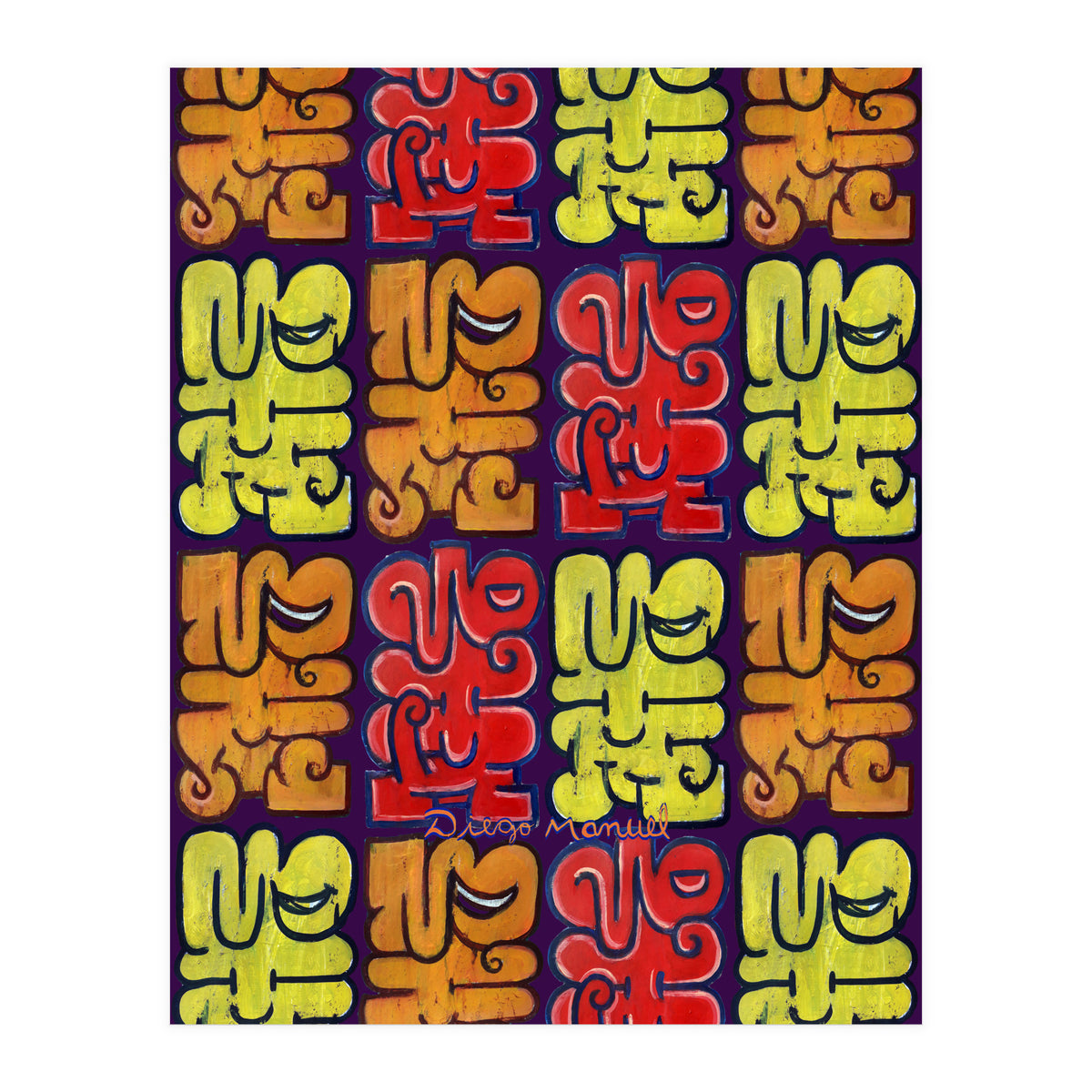 Garffiti 23 29 33 Tapiz C (Print Only)