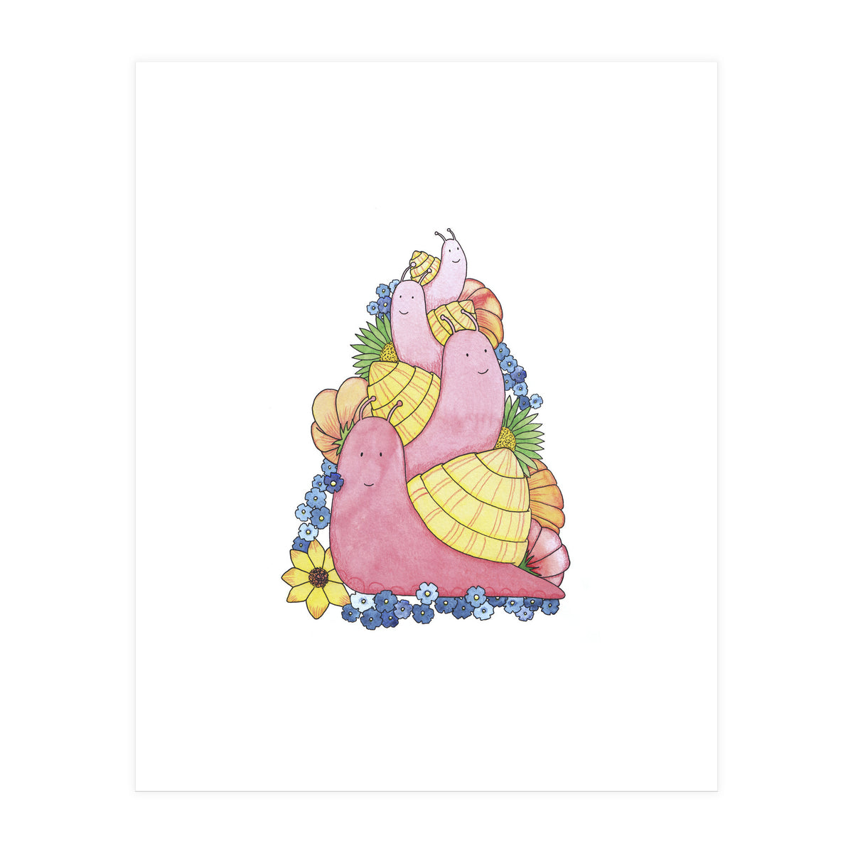 Snail Triangle (Print Only)