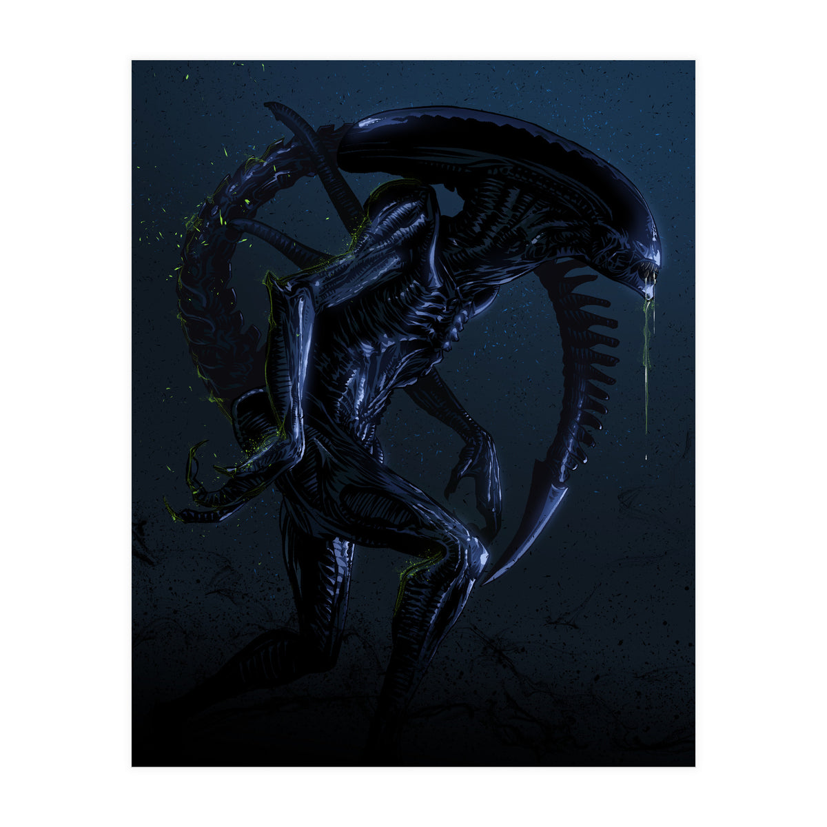 Alien Xenomorph (Print Only)