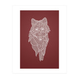 Lace Wolf (Print Only) thumbnail