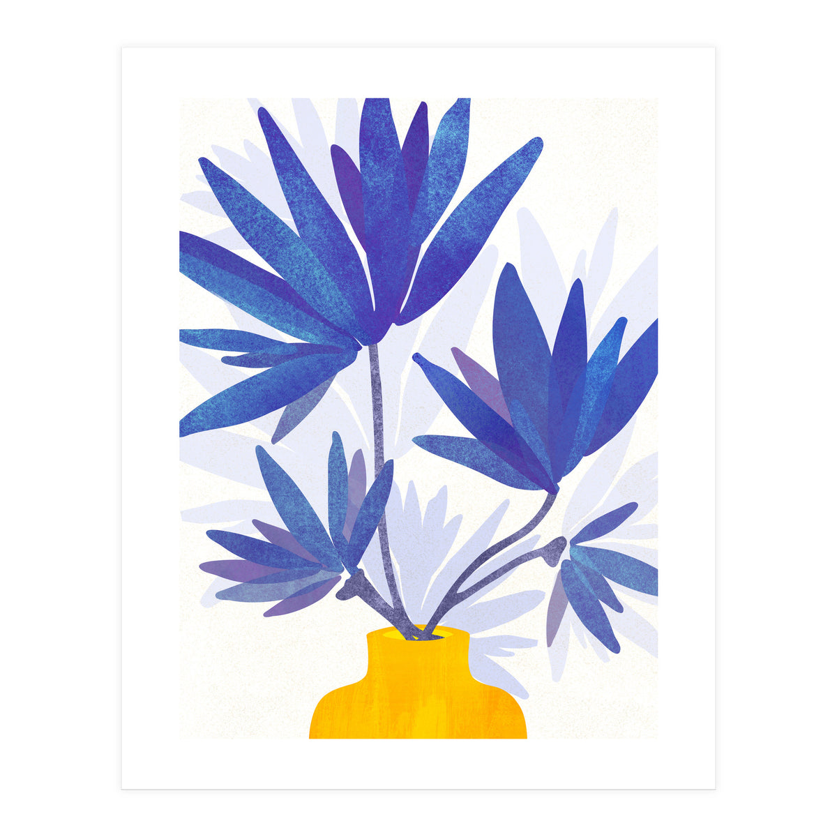 Indigo Blooms (Print Only)