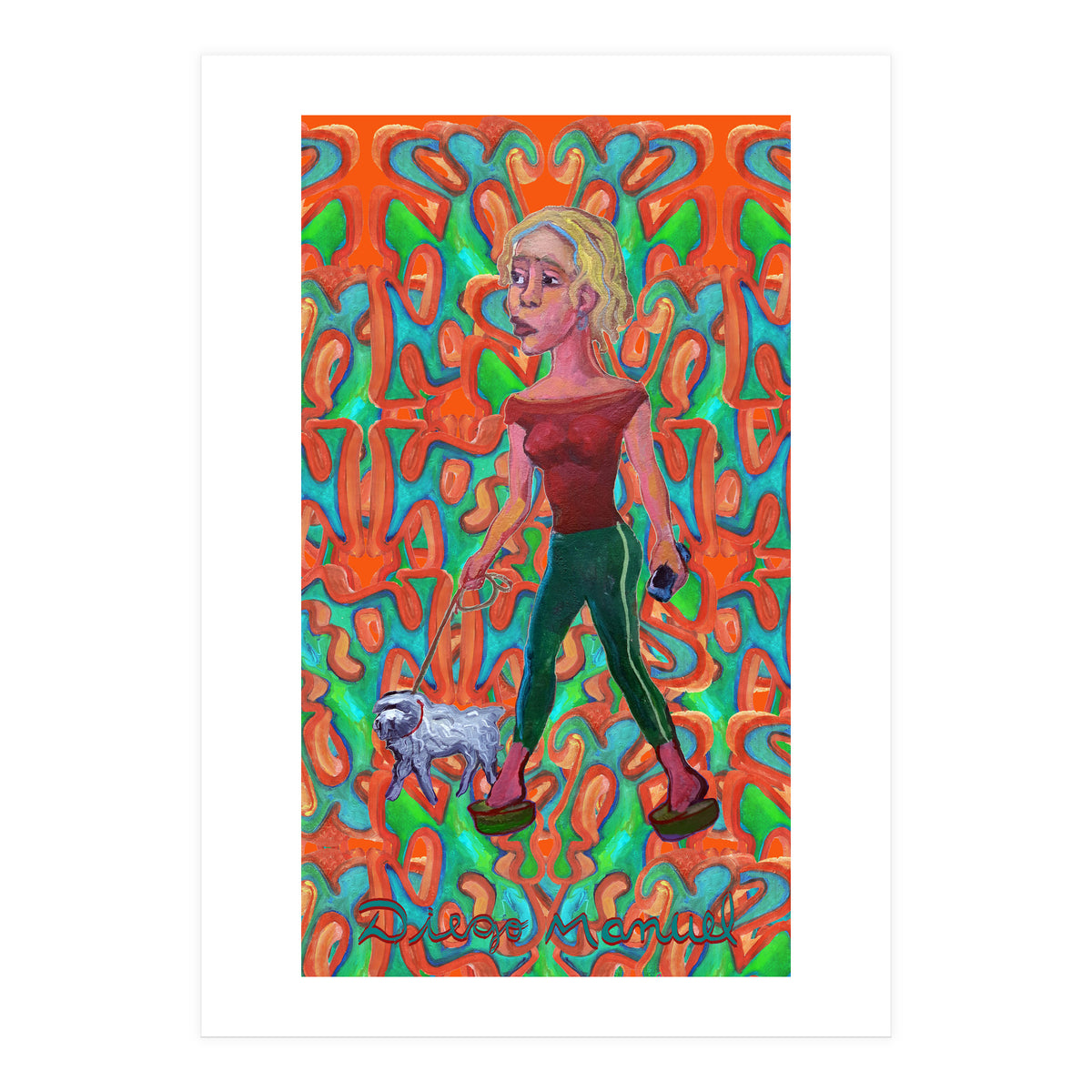 La Chica De Al Lado (Print Only)