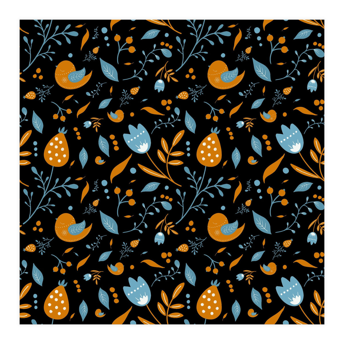 Midnight Summer Garden (Print Only)