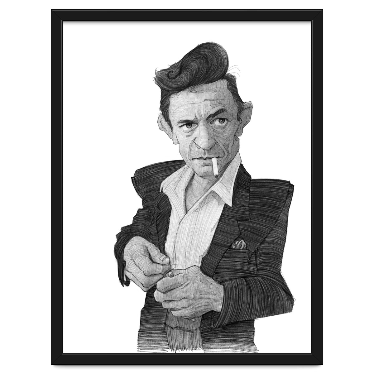 Johnny Cash Portrait