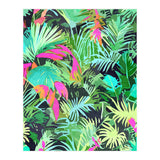 Tropical Jungle, Botanical Nature Plants, Palm Forest Bohemian Watercolor, Modern Wild Painting (Print Only) thumbnail