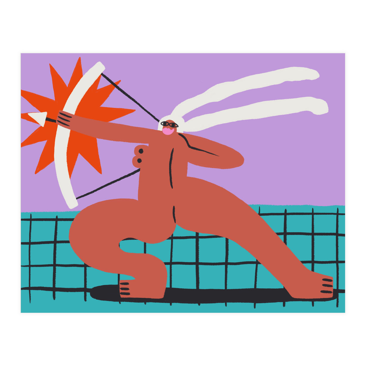 Thrill Hunter Ka Pow Sagittarius (Print Only)