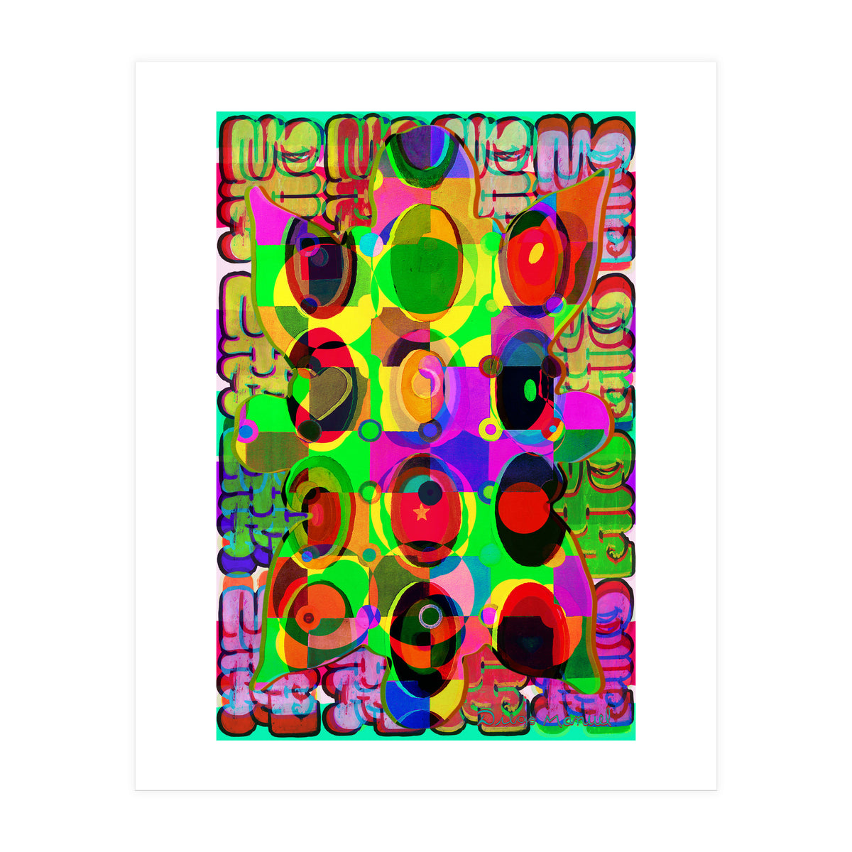 Pop Abstract 2023 Tapiz 102 (Print Only)