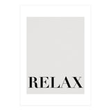 Relax White (Print Only) thumbnail