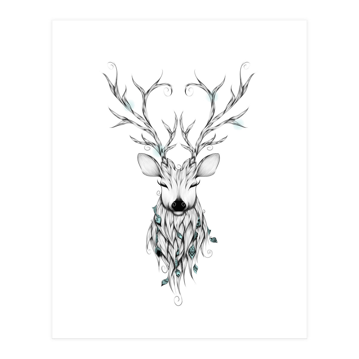 Poetic Deer (Print Only)