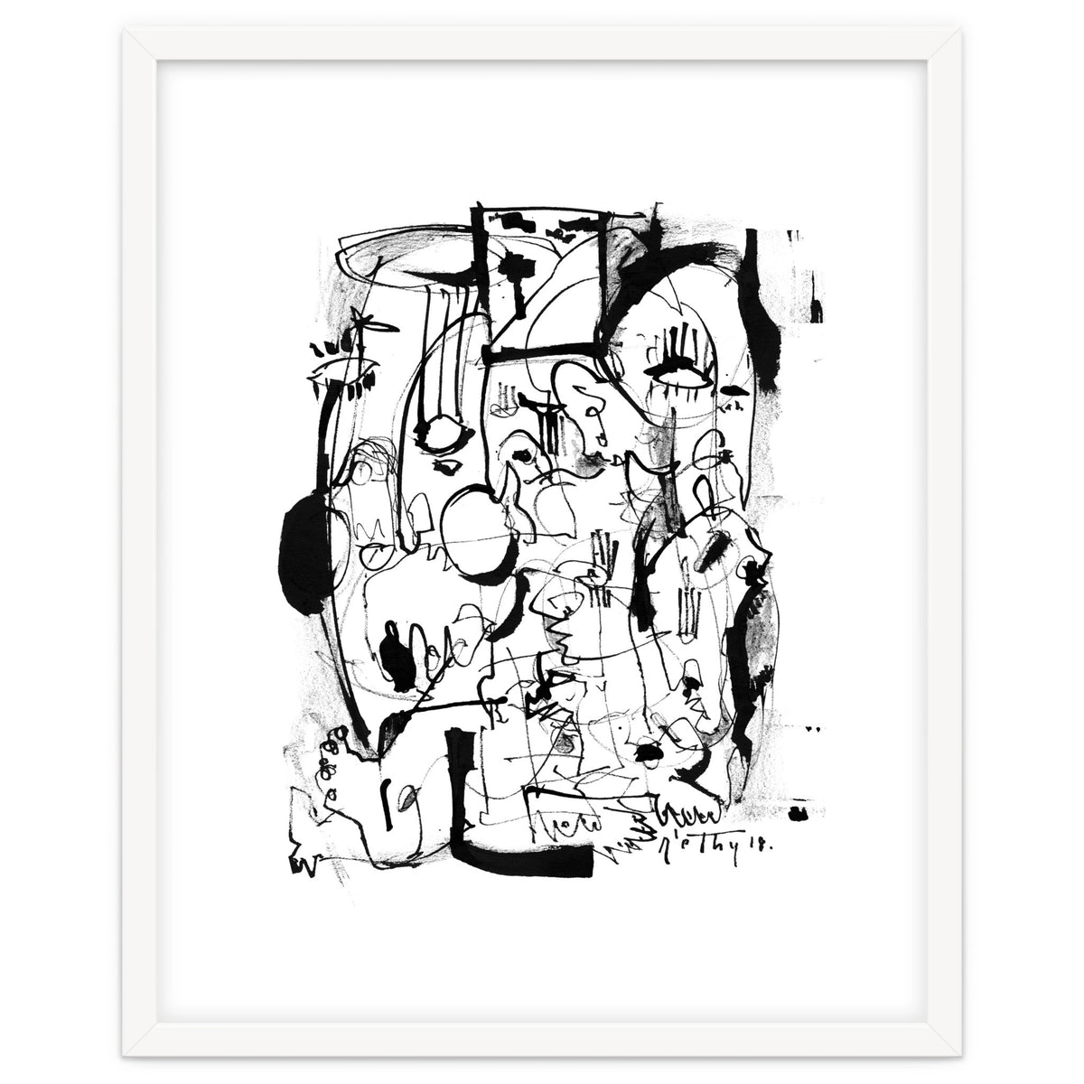 Inside The Mind - b&w