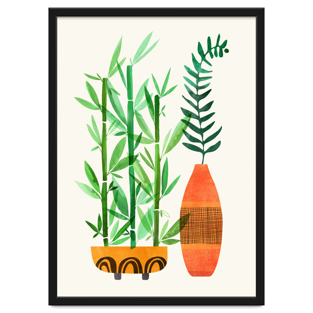 Bamboo And Fern