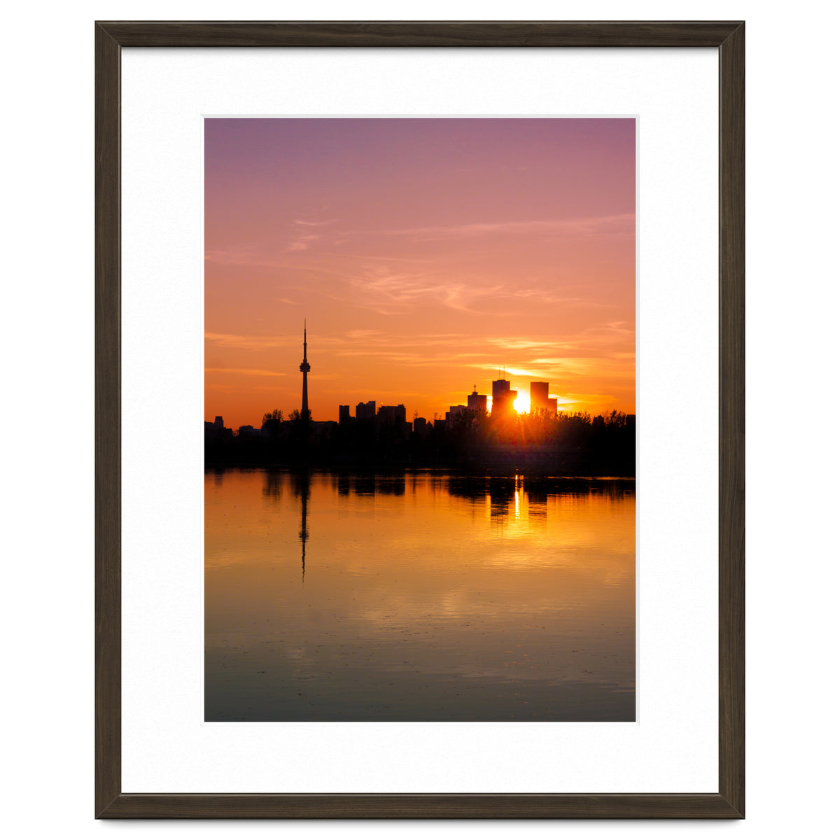 Leslie Street Spit Toronto Canada Sunset