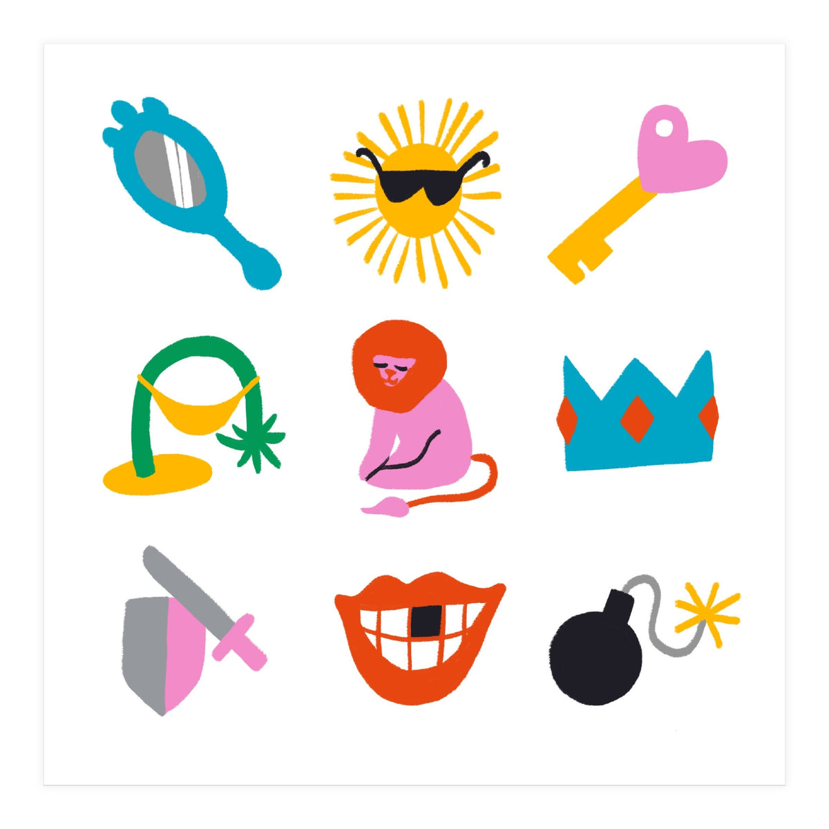 Leo Emoji (Print Only)