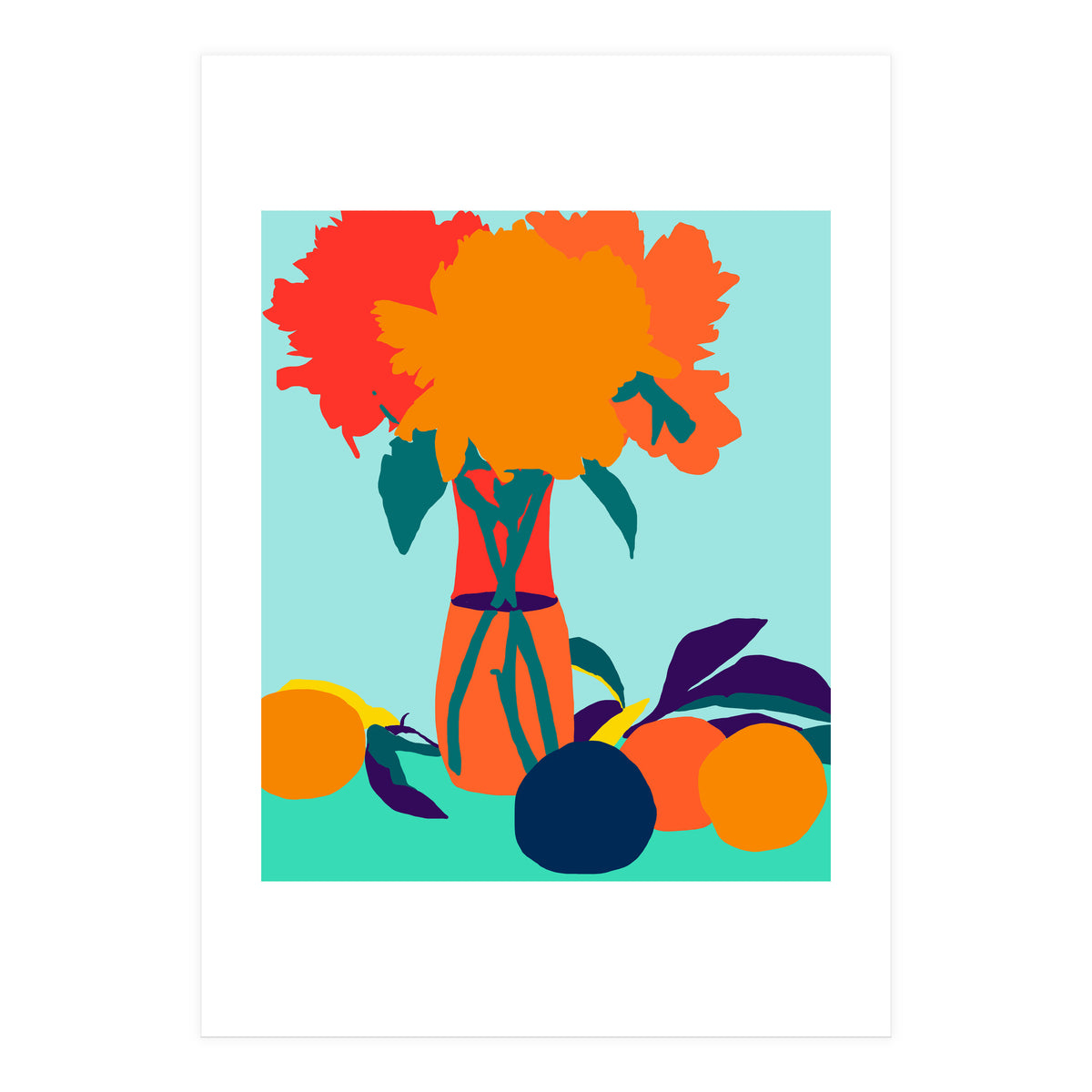 The Greed For Fruit Misses The Flower (Print Only)