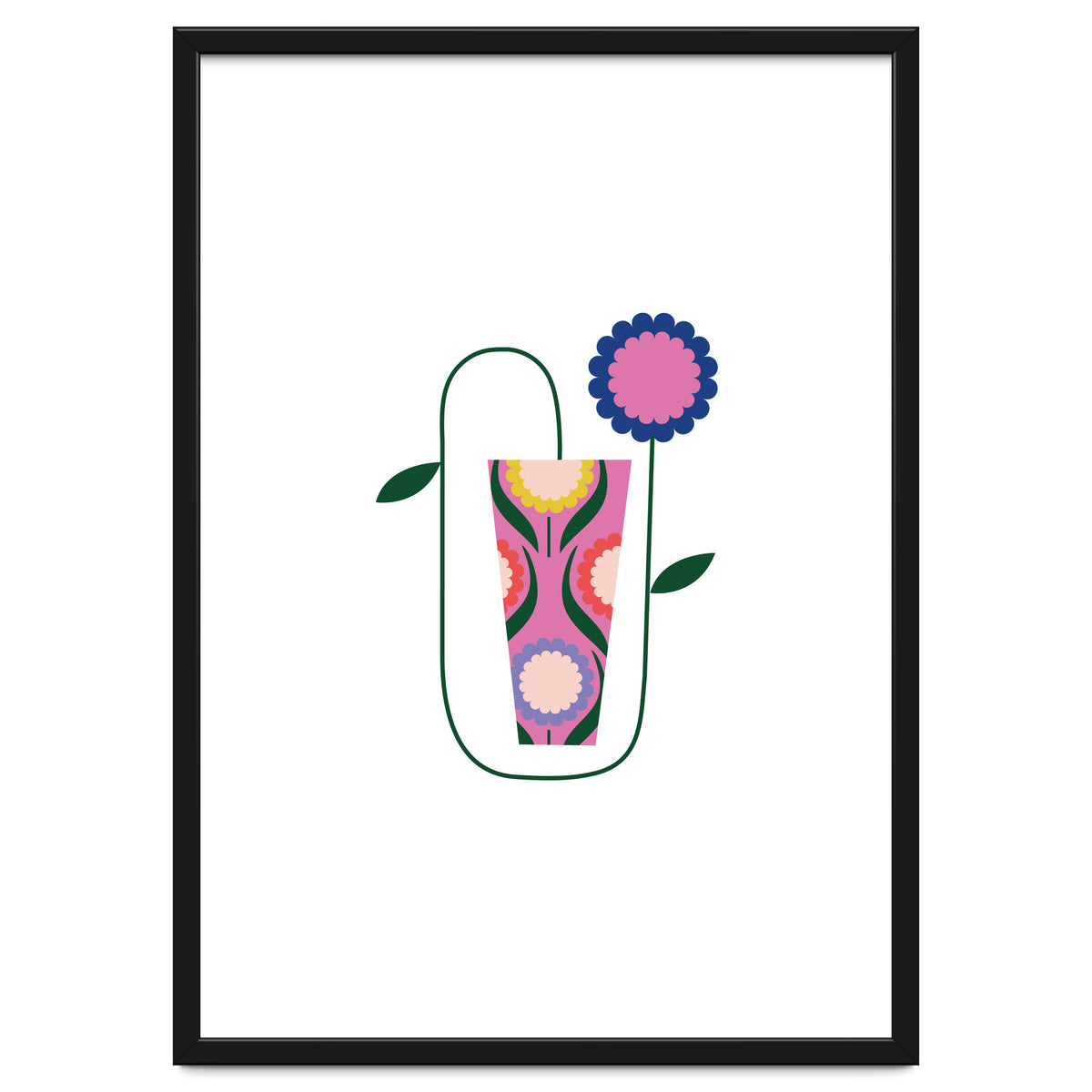 Strange Flower Rgb Cropped White