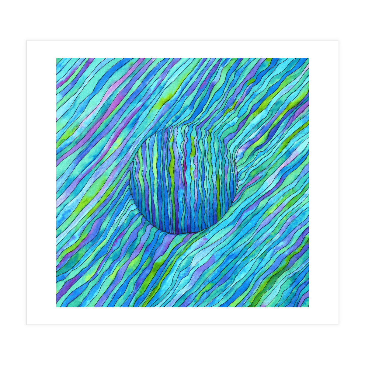 Down the drain (Print Only)