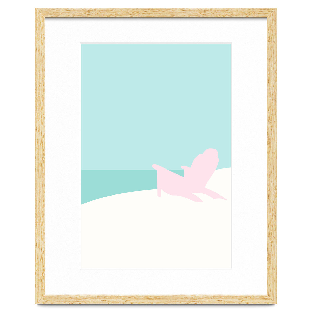 Minimal Beach Chair - Turquoise Coast