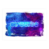 Neon Collection - Create (Print Only) thumbnail