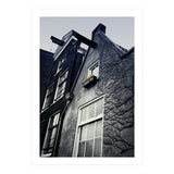Amsterdam. House With Yellow Flowers. (Print Only) thumbnail