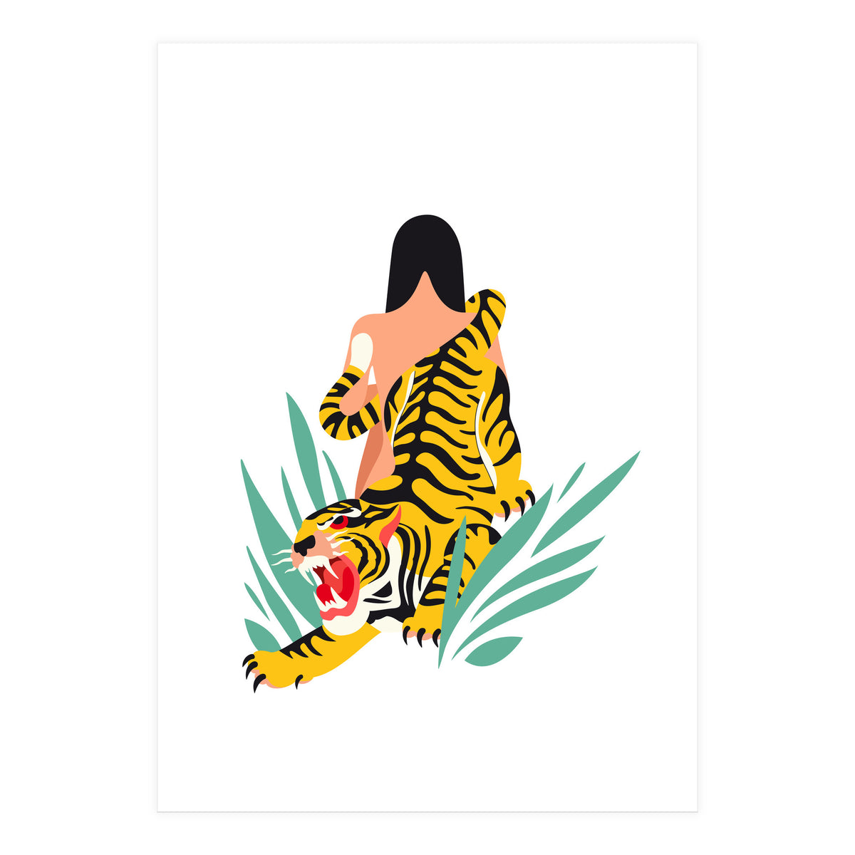 Waking the tiger (Print Only)