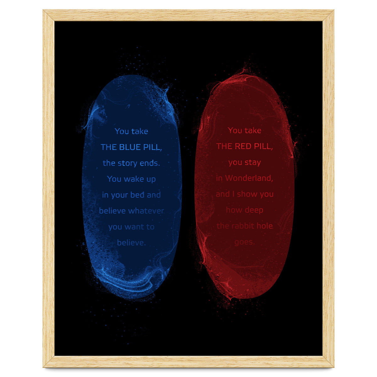 Red Blue Pills The Matrix