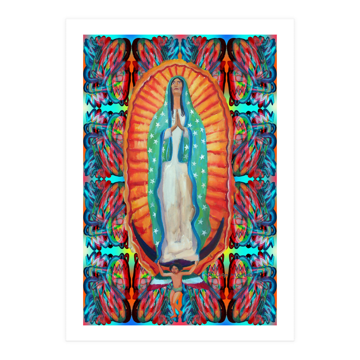 Virgen De Guadalupe 3 (Print Only)